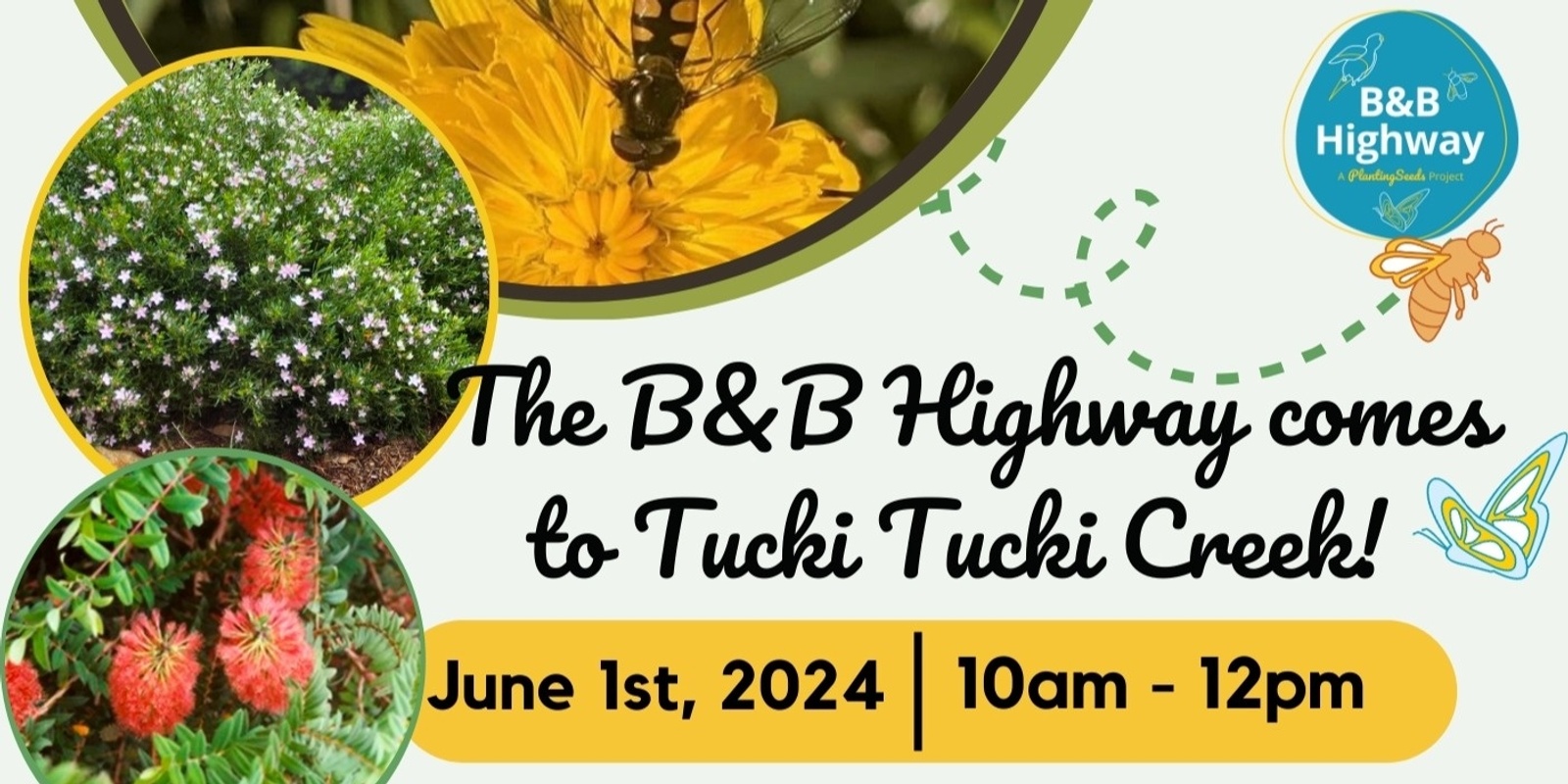 Banner image for The B&B Highway Comes to Tucki Tucki Creek!