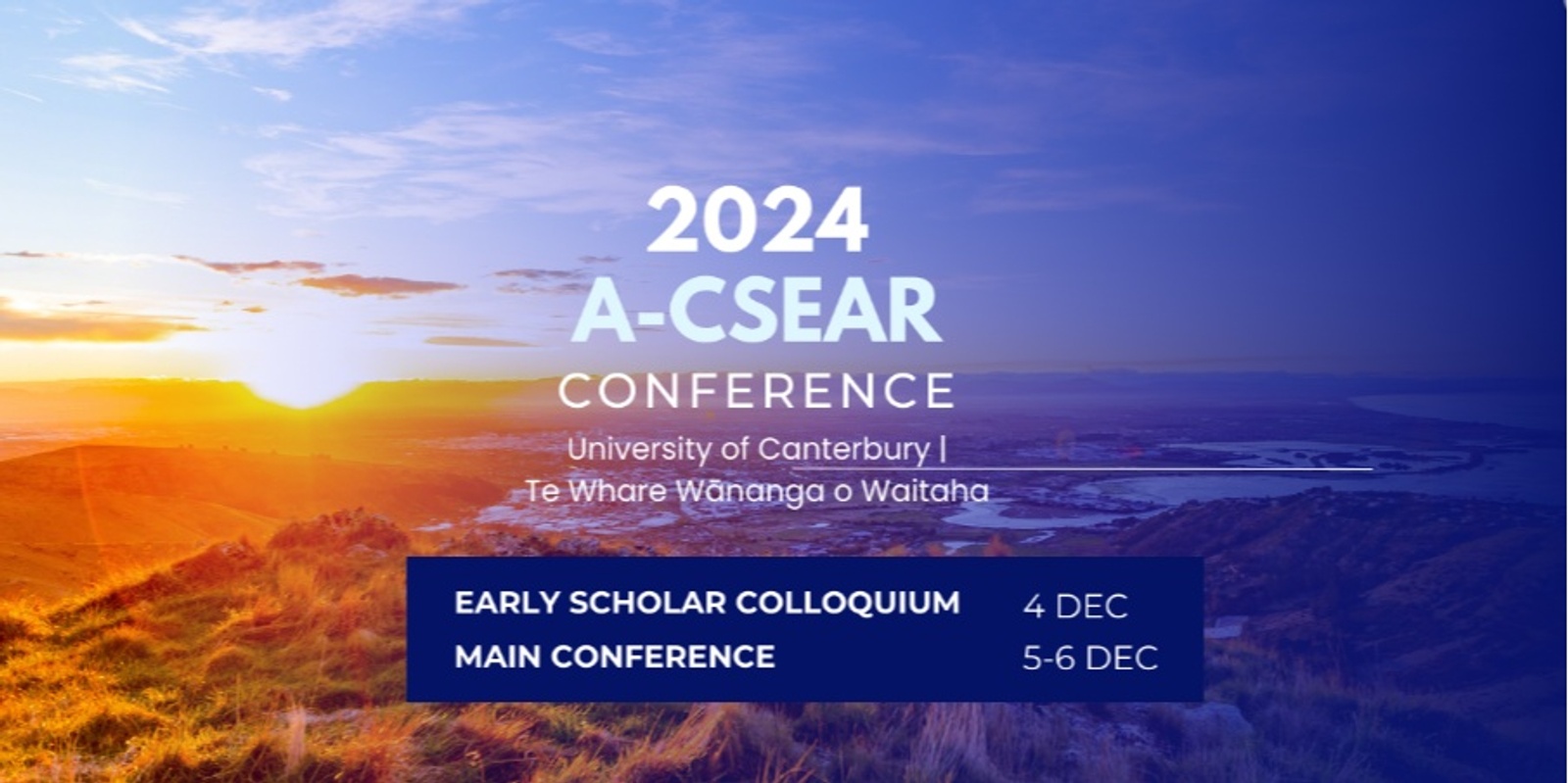 Banner image for 23rd annual A-CSEAR Conference