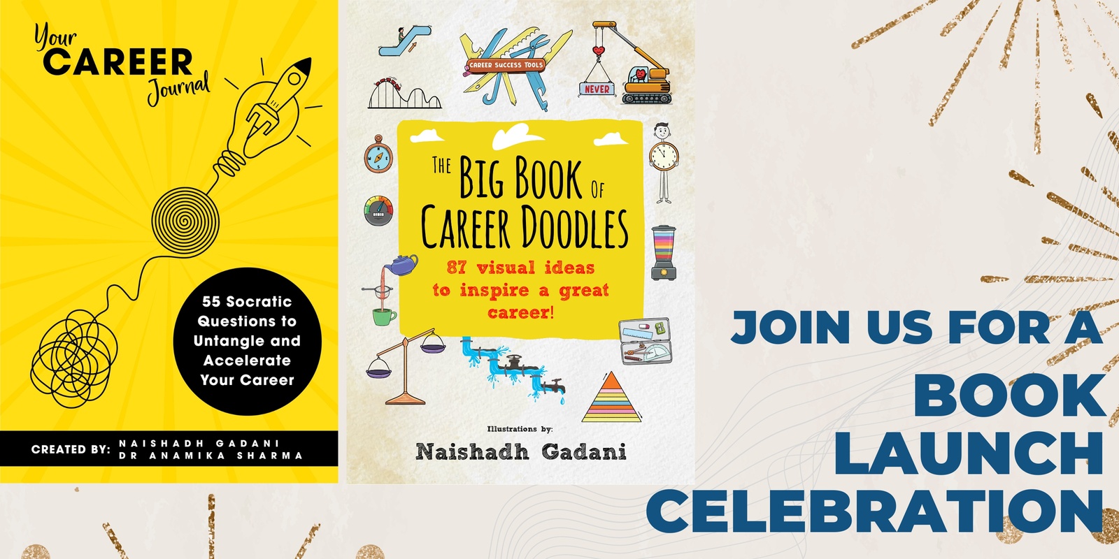 Banner image for Book Launch - The Big Book of Career Doodles and Your Career Journal 