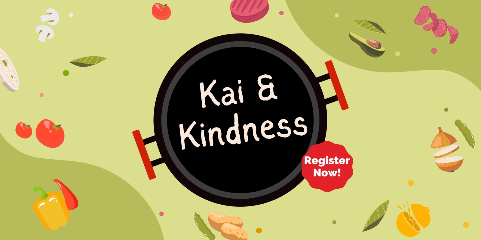 Banner image for Kai and Kindness with Jane Rangiwahia (Cooking class for teens).