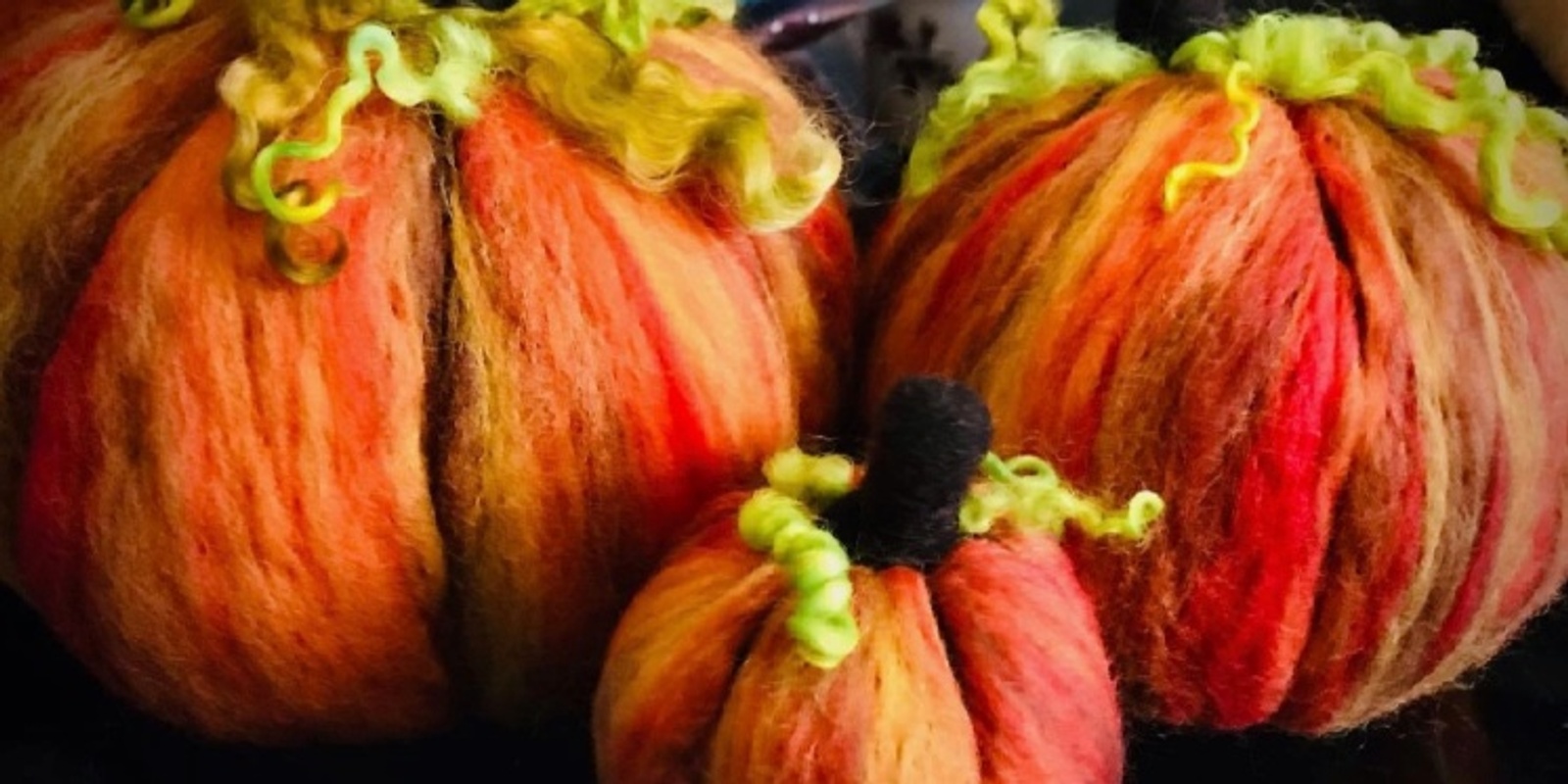 Banner image for NEEDLE FELTED PUMPKINS