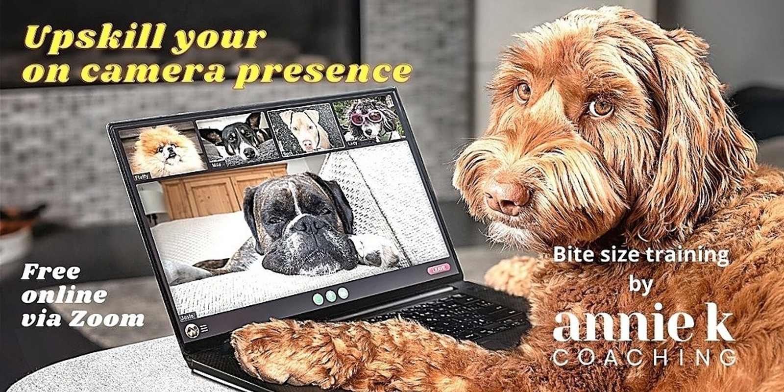Banner image for Upskill Your On Camera Presence