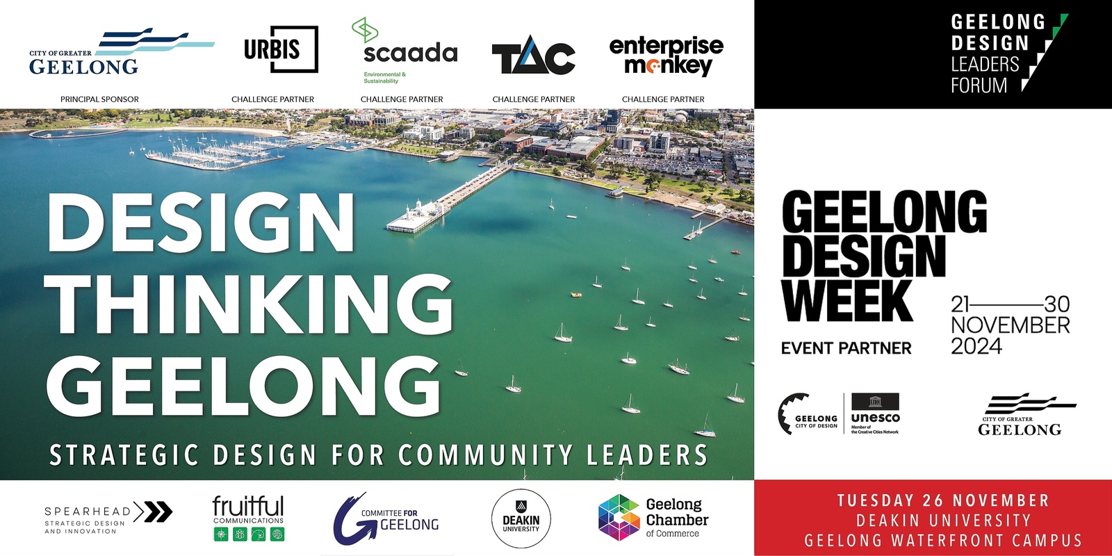 Banner image for Design Thinking Geelong: Strategic Design for Community Leaders