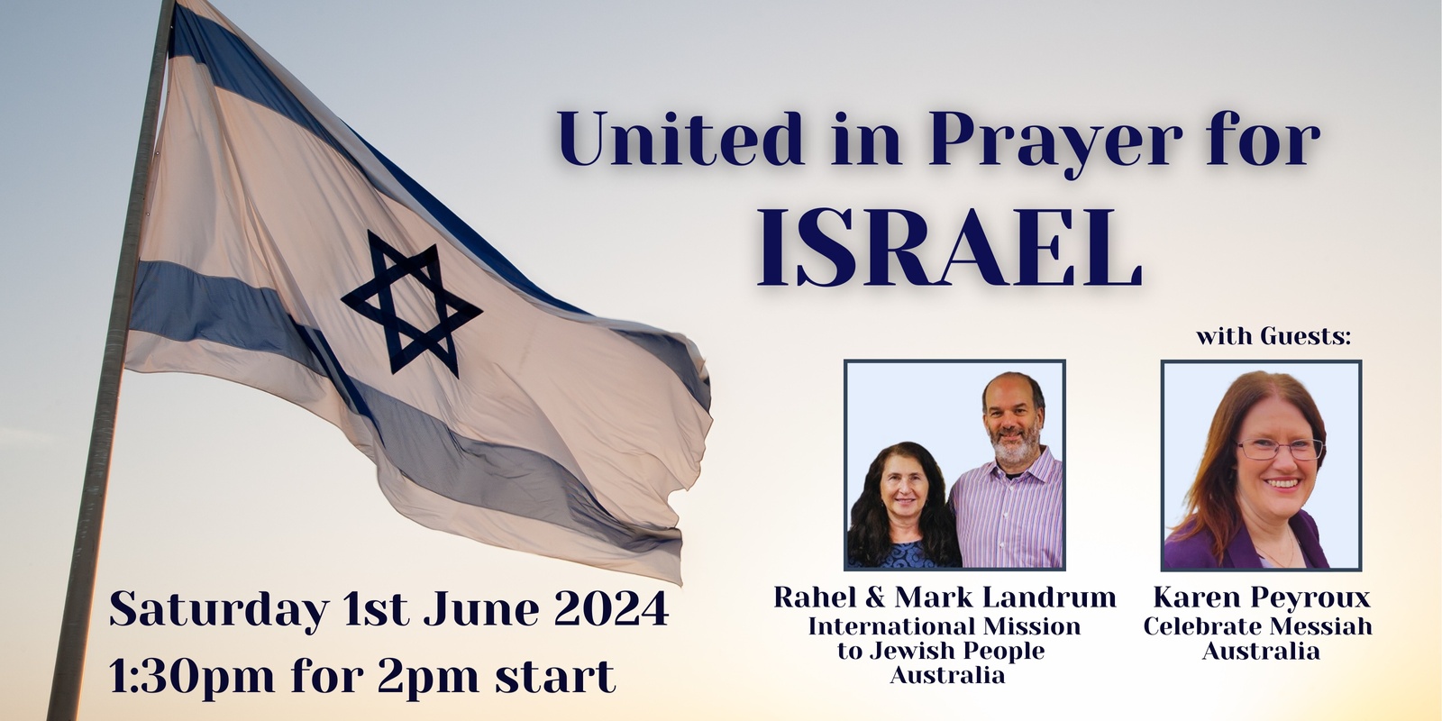 Banner image for United in Prayer for Israel