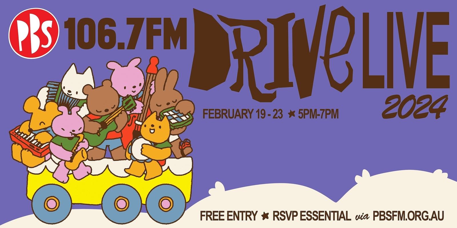 Banner image for PBS DRIVE LIVE 2024