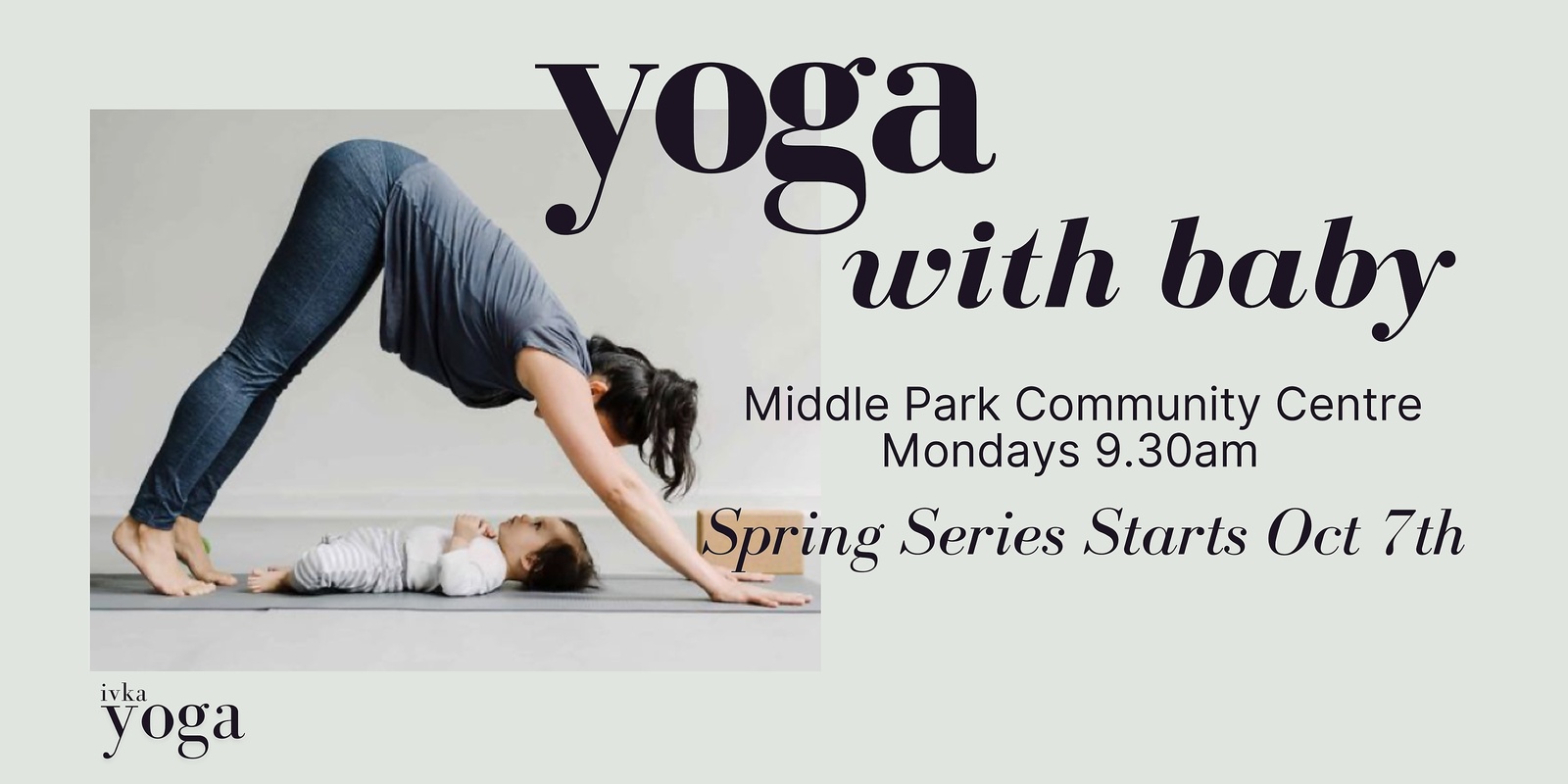 Banner image for Yoga with baby Middle Park