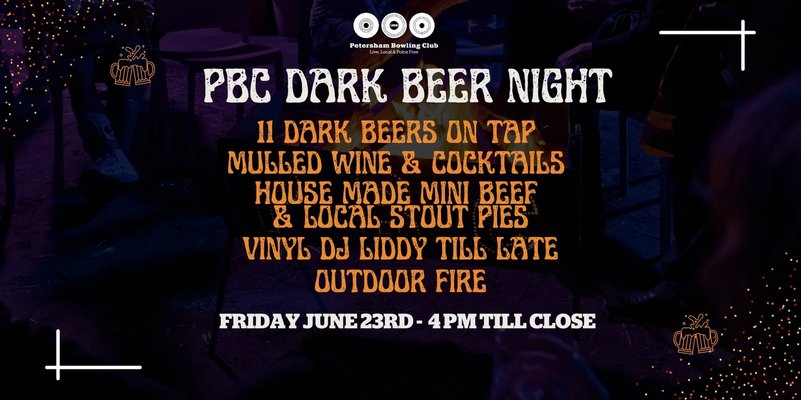 PBC Dark Beer Night!
