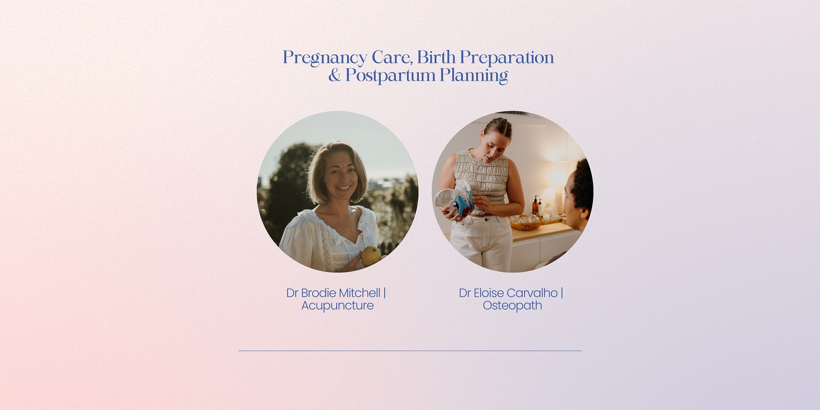 Banner image for Pregnancy Care, Birth Preparation & Postpartum Planning 