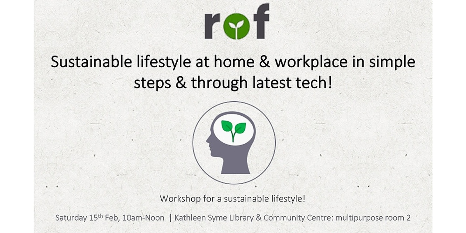 Banner image for Embracing a sustainable lifestyle at home & at work