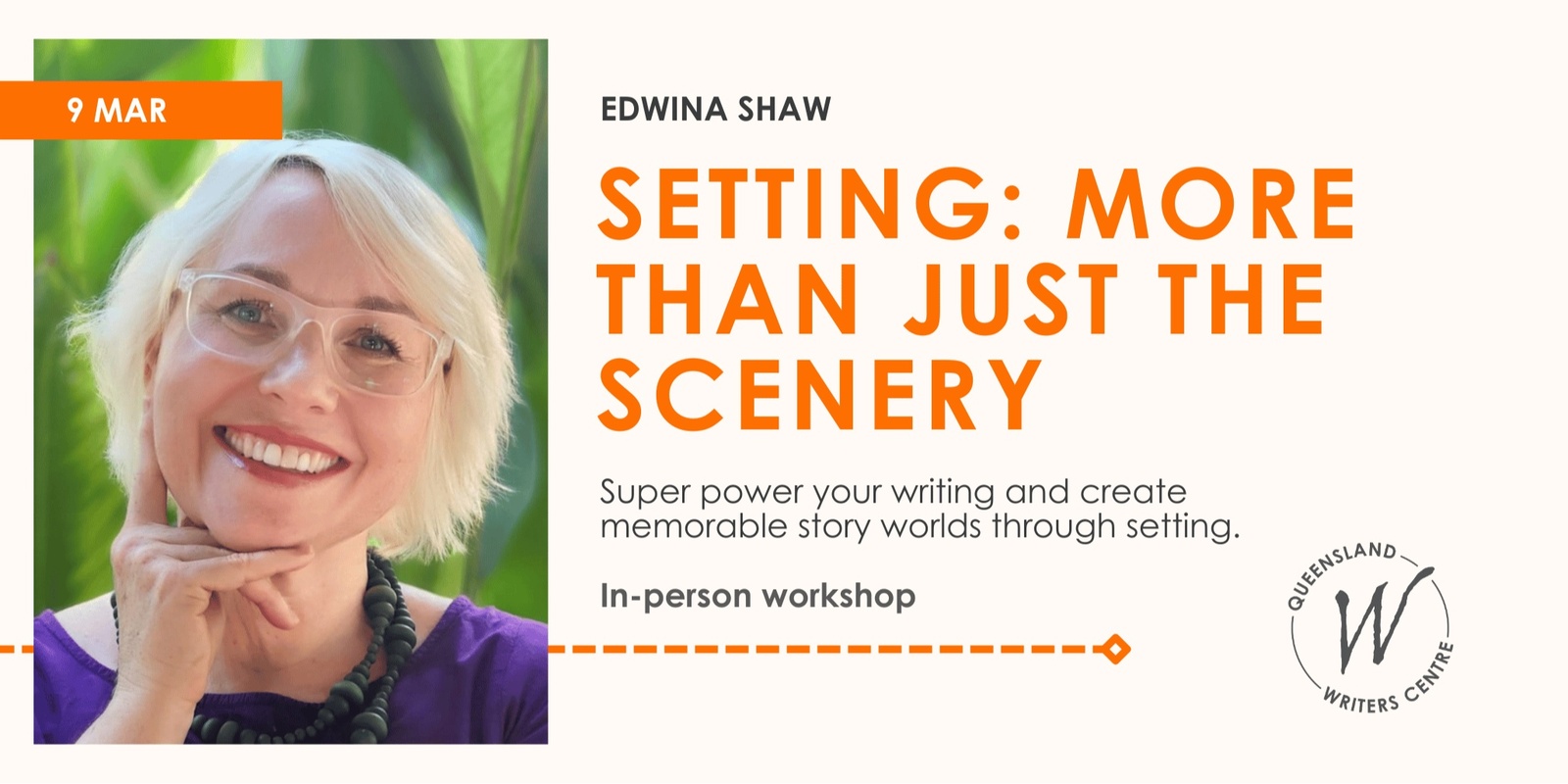 Banner image for Setting: More Than Just The Scenery with Edwina Shaw