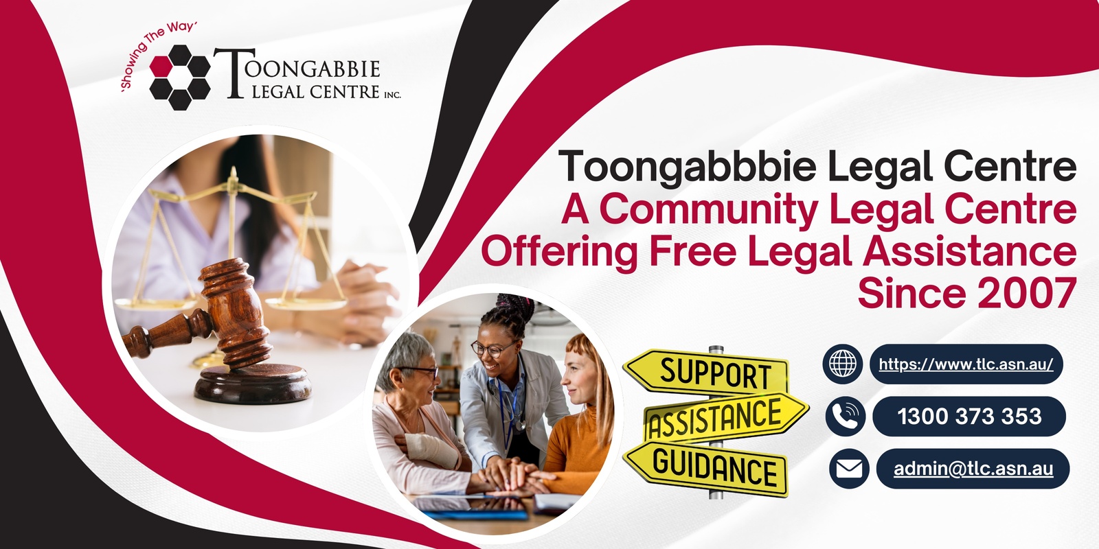 Toongabbie Legal Centre (TLC)'s banner