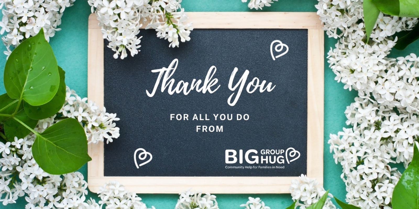 Banner image for Big Group Hug - Agency Thank You