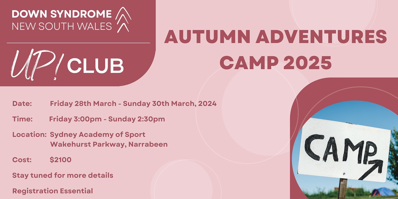 Banner image for Up! Club - Autumn Adventures Camp 2025 