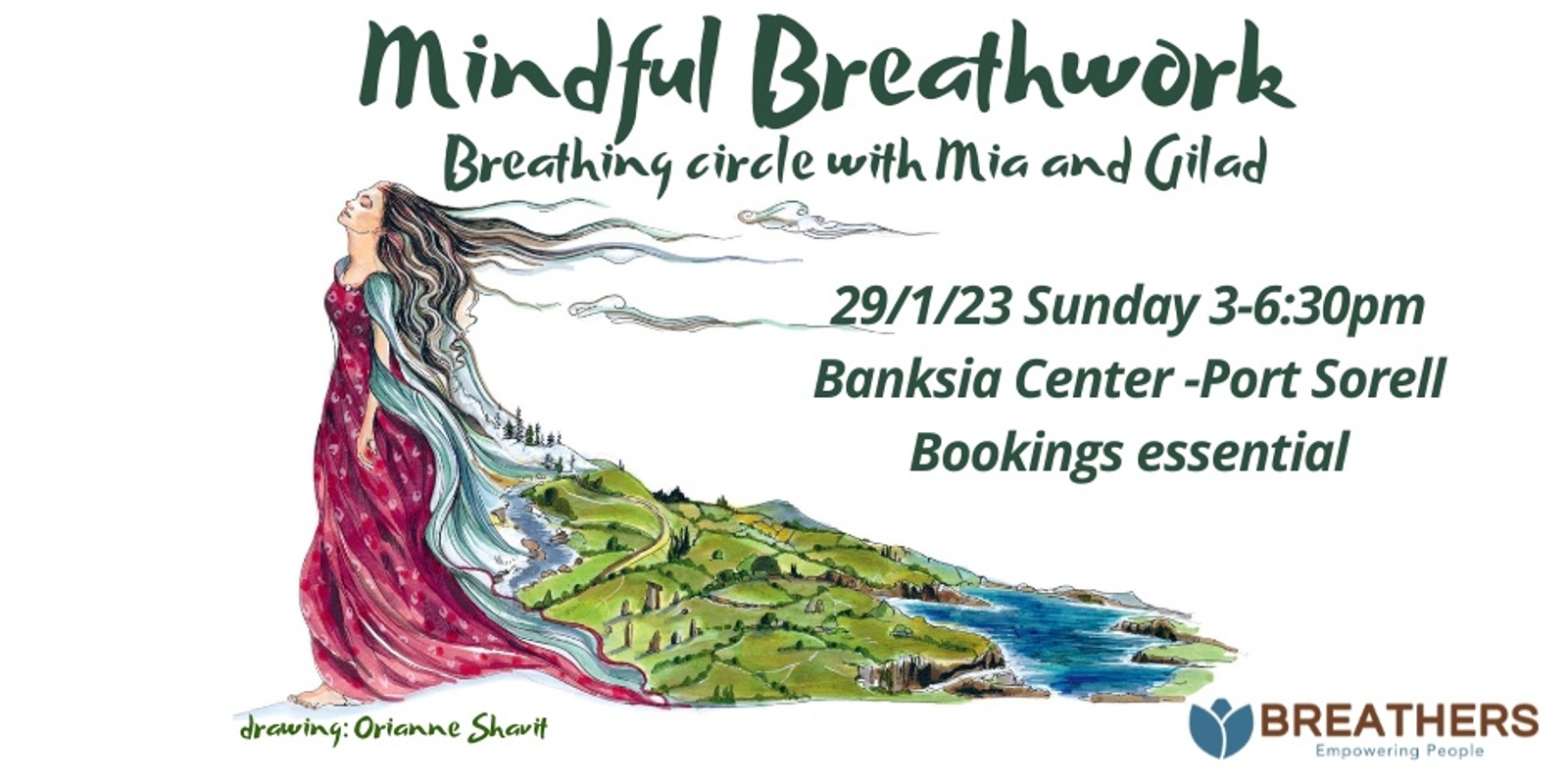 Banner image for Mindful Breathwork Community  Circle 