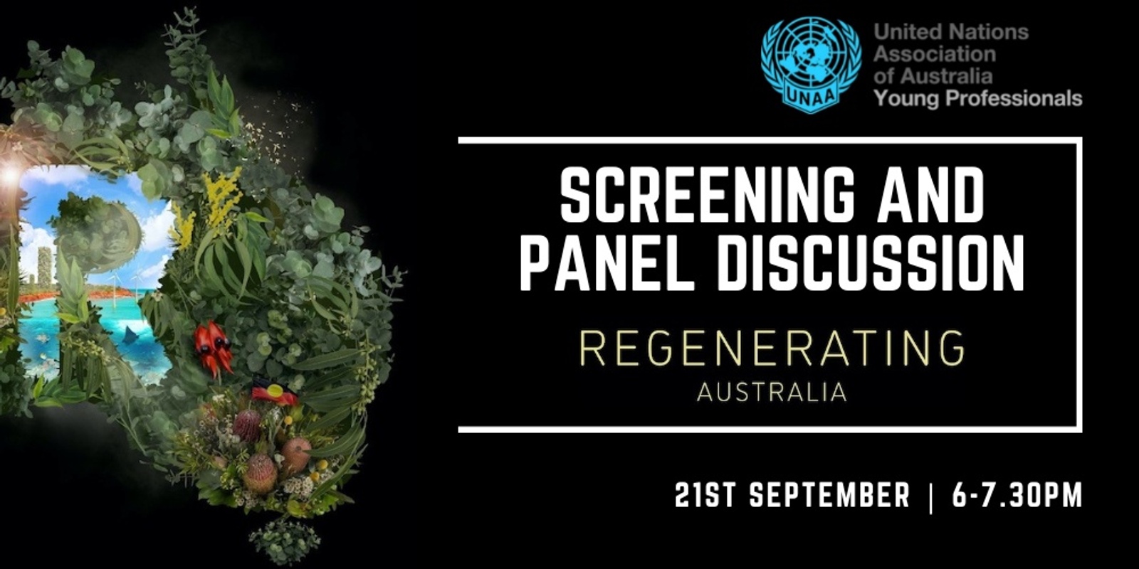 Banner image for Regenerating Australia Screening + Panel Conversation (UNAA Young Professionals)
