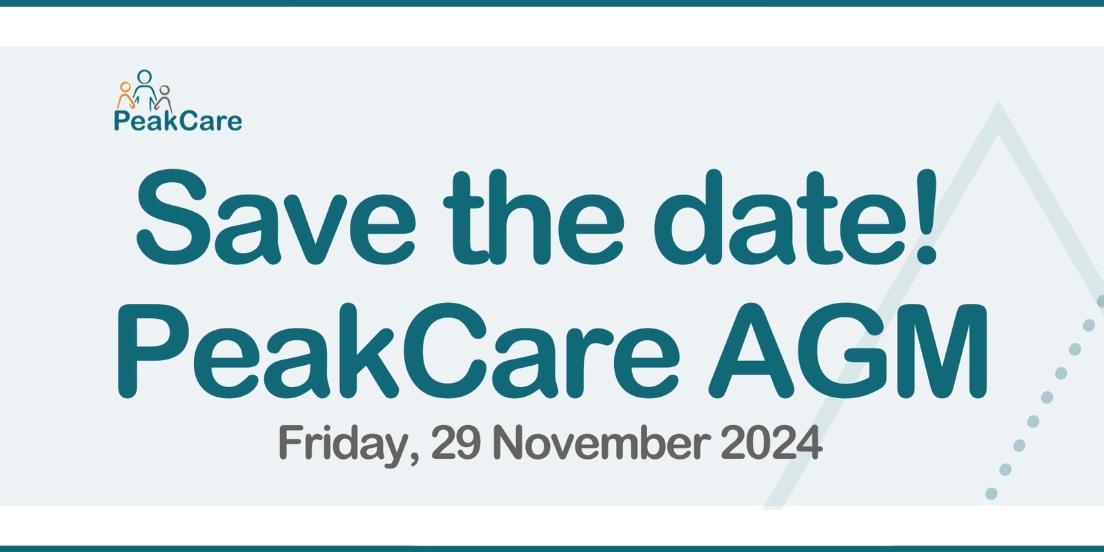 Banner image for PeakCare Annual General Meeting 2024