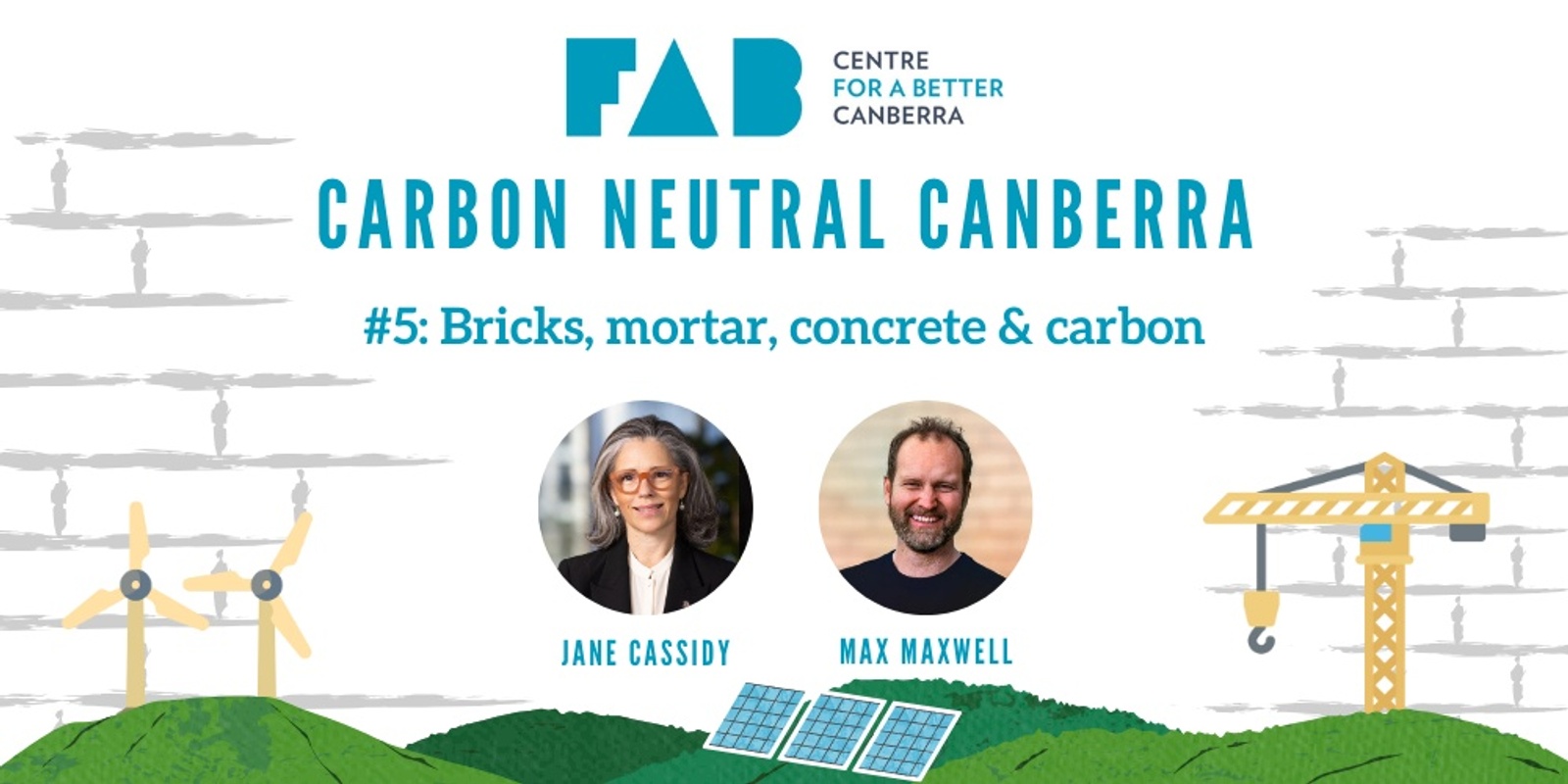 Banner image for Carbon Neutral Canberra #5: Bricks, Mortar, Concrete & Carbon