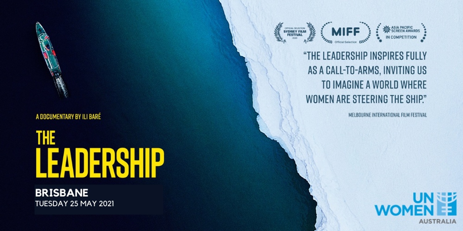 Banner image for The Leadership film screening - Brisbane