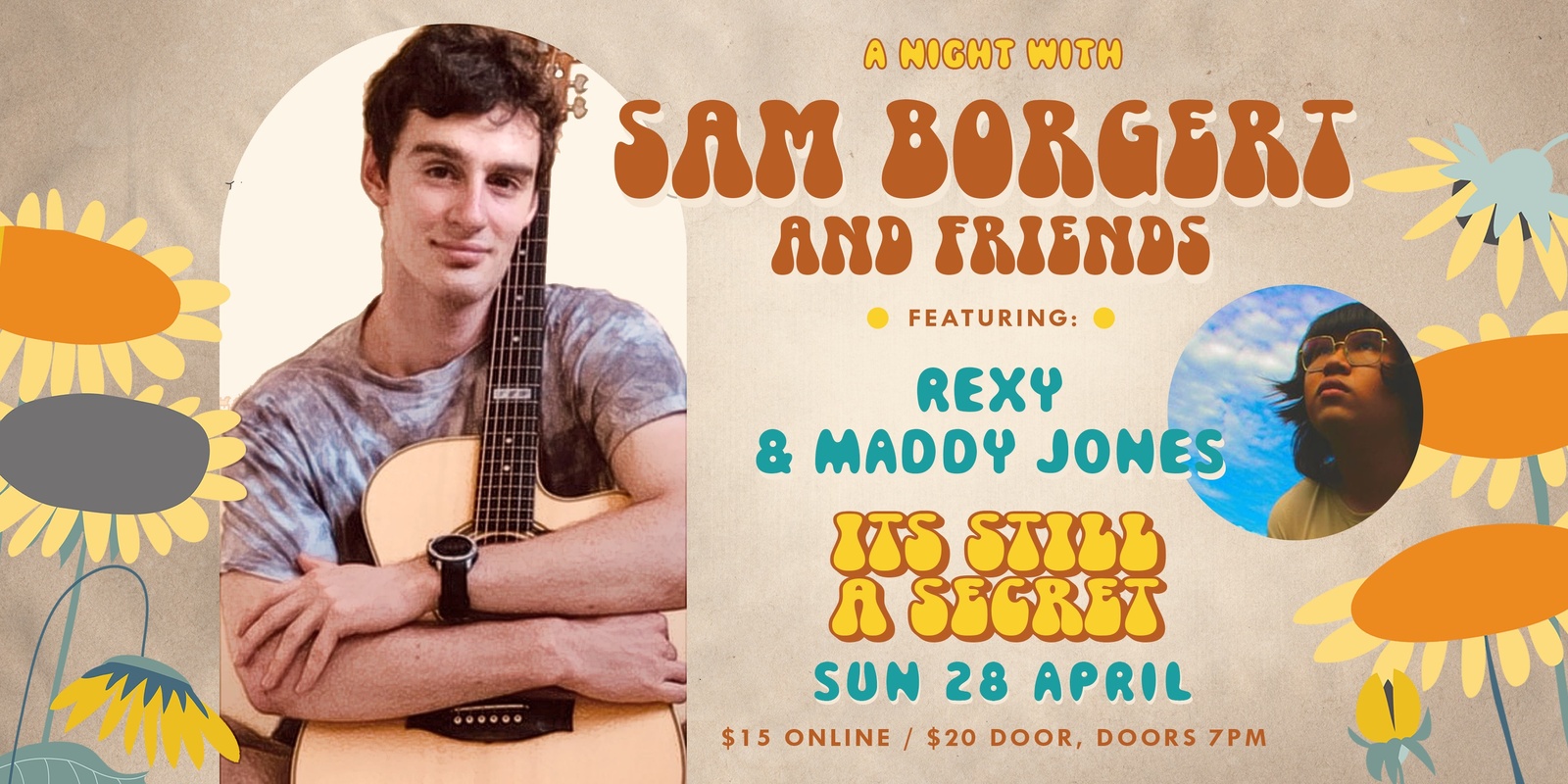 Banner image for A night with Sam Borgert and friends.