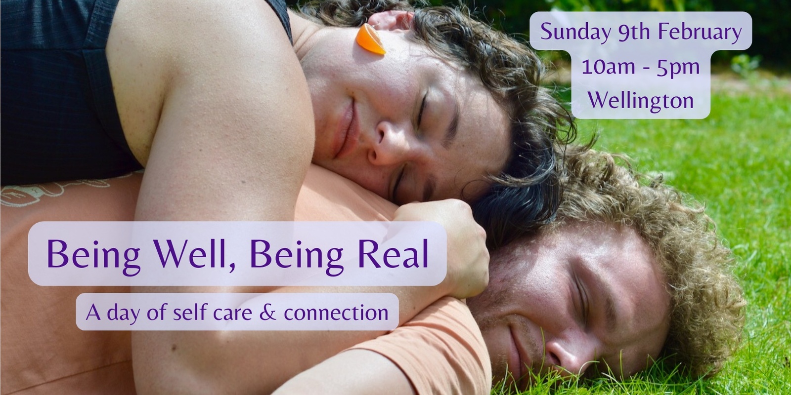 Banner image for Being Well, Being Real: A day of self-care & connection