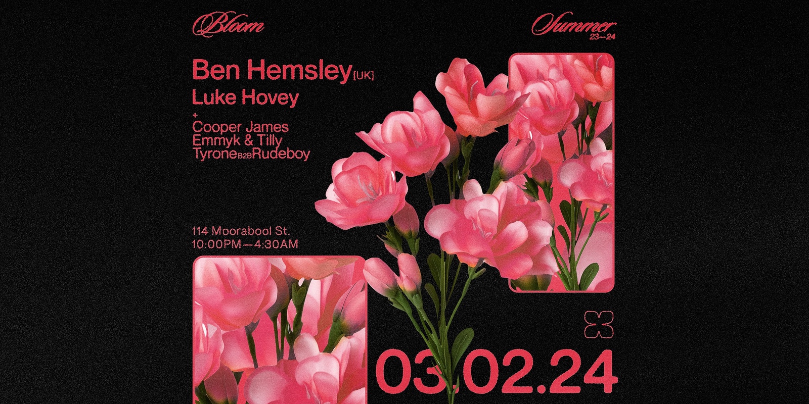 Banner image for Bloom ▬ Ben Hemsley [UK]