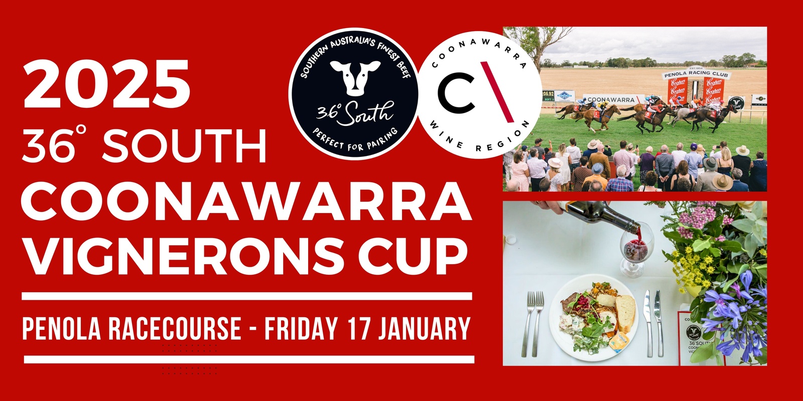 Banner image for 36° South Coonawarra Vignerons Cup 2025