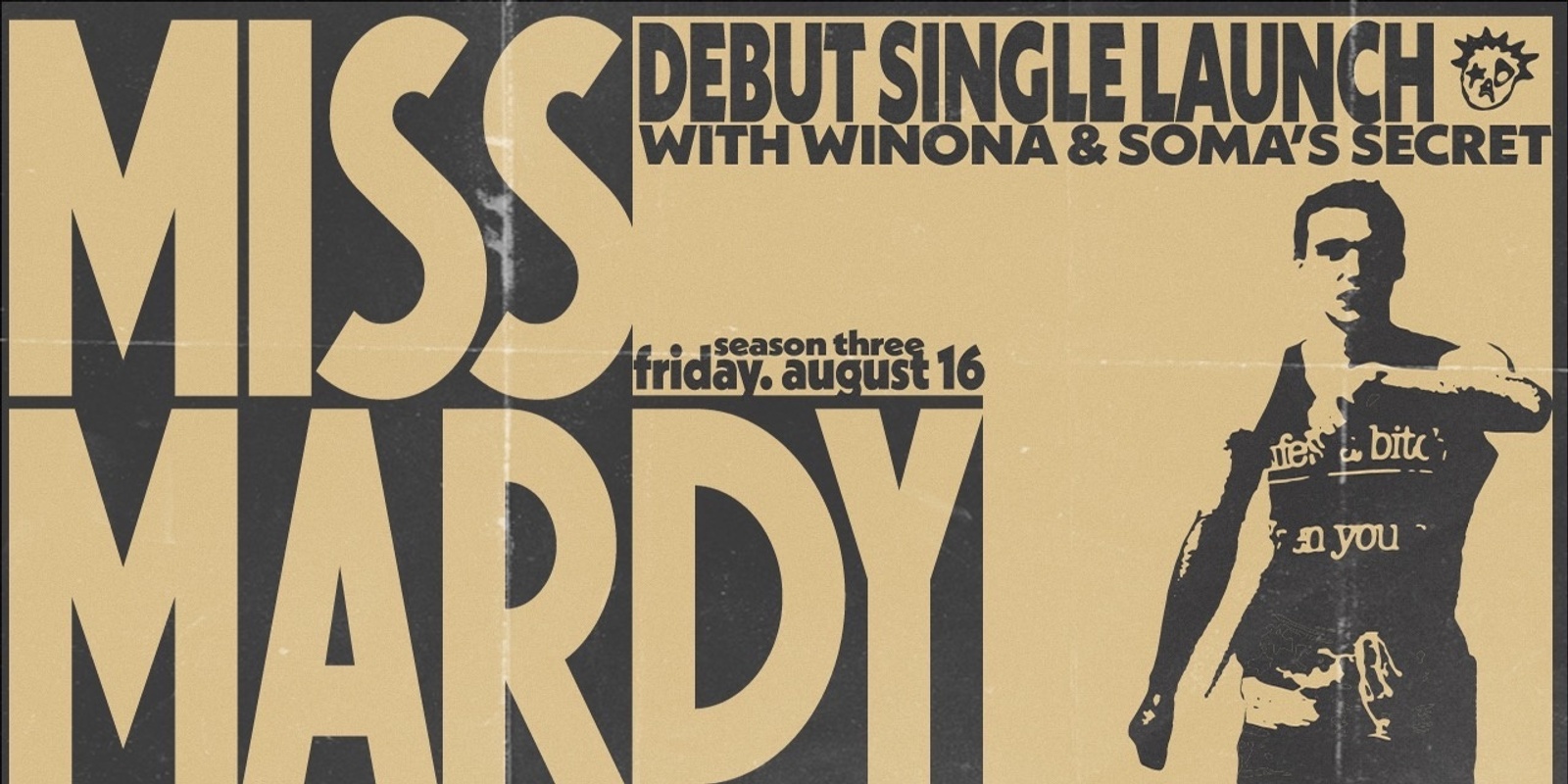 Banner image for Miss Mardy Back Of The Line Debut Single Launch 