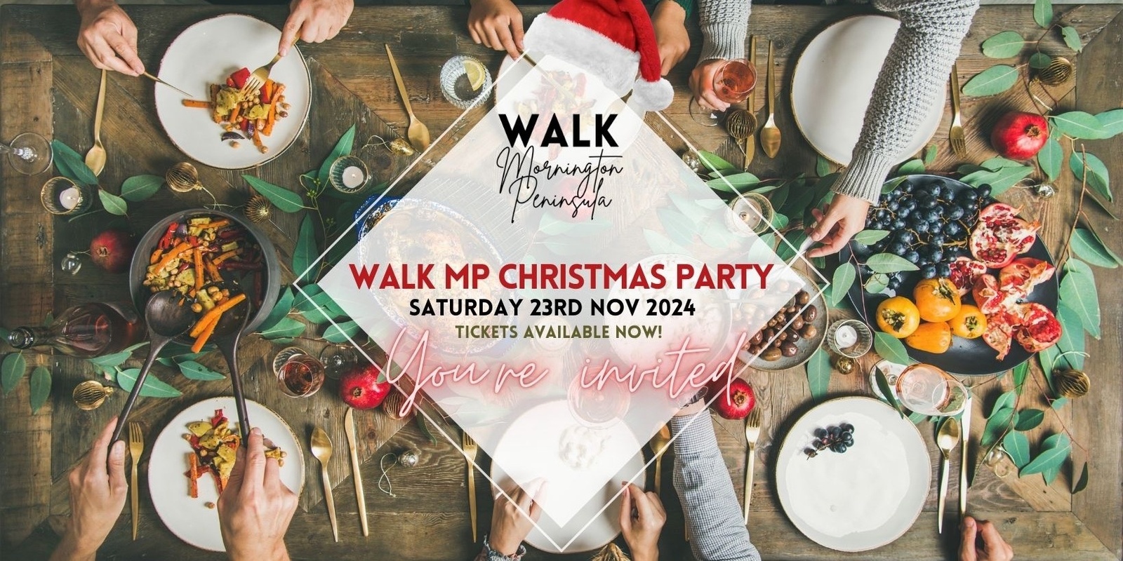 Banner image for WALK MP Christmas Party - Save the date!