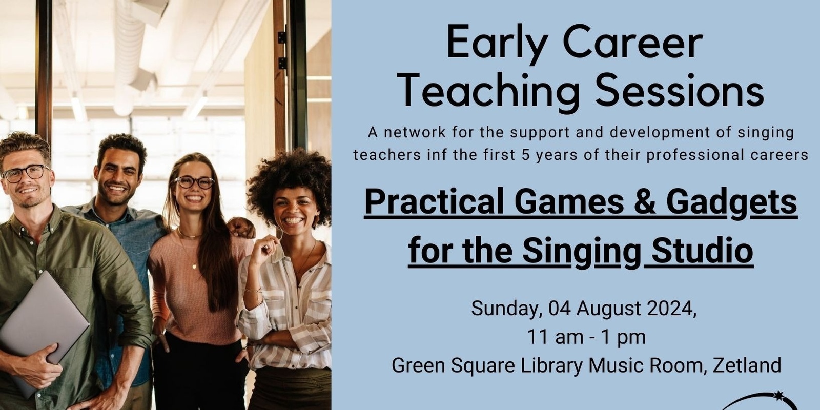 Banner image for Practical Games & Gadgets in the Singing Studio - An Early Career Teacher Session