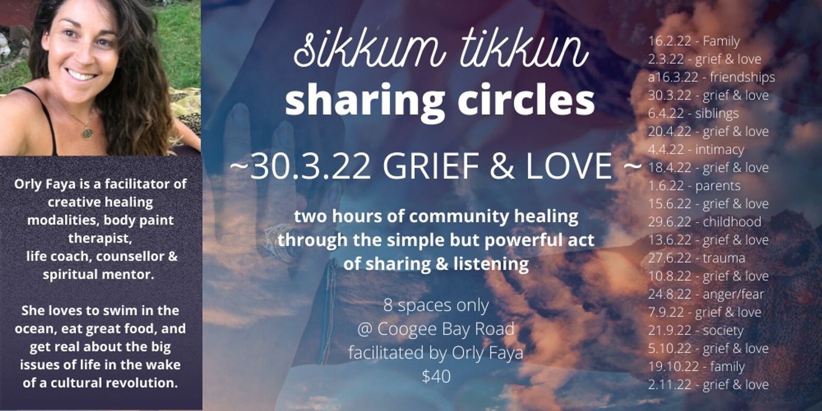 Banner image for Sharing Circles