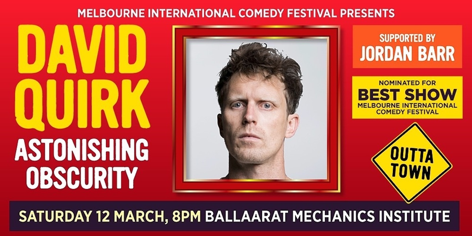 Banner image for David Quirk - Astonishing Obscurity