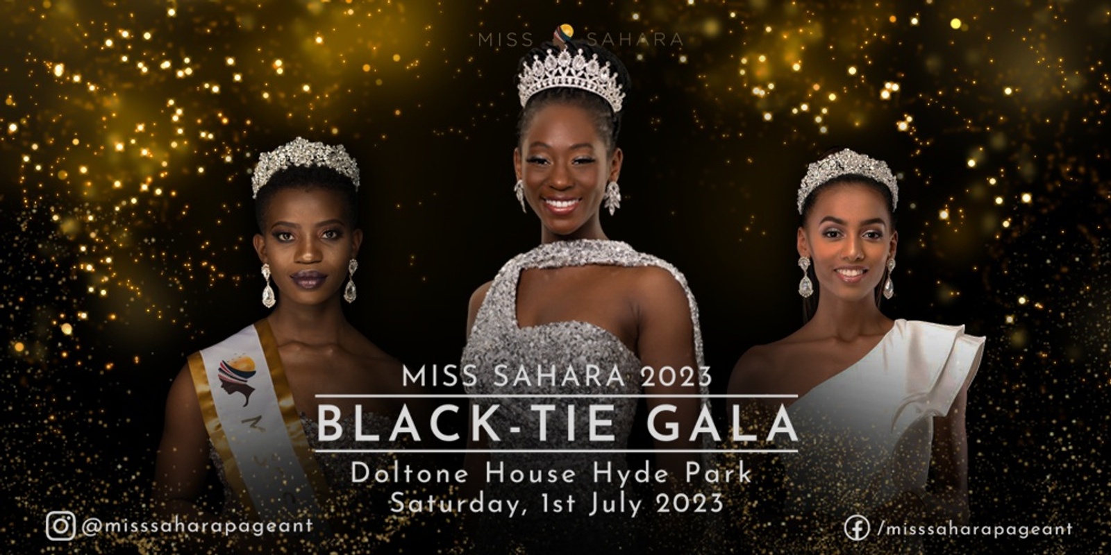 Banner image for Miss Sahara 2023 Black-tie Gala 