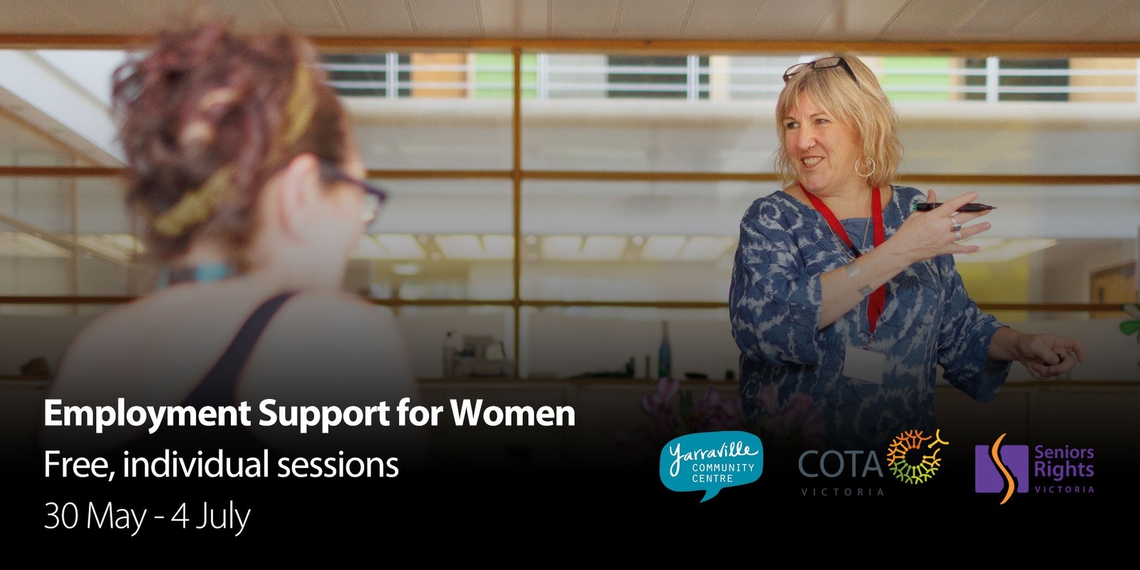 Banner image for Employment Support for Women