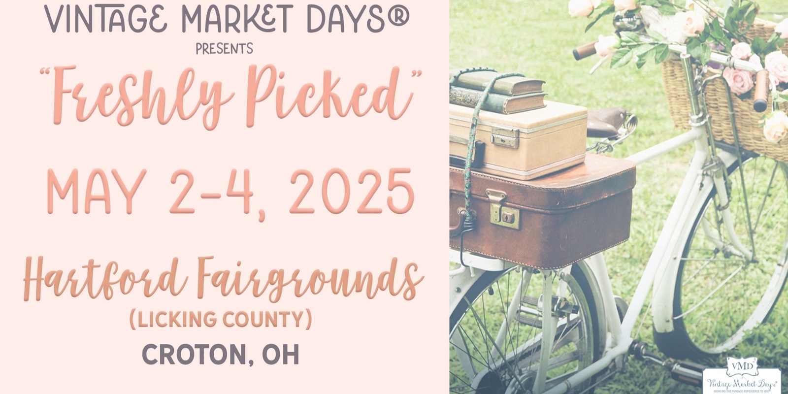 Banner image for Vintage Market Days® Central Ohio - "Freshly Picked"