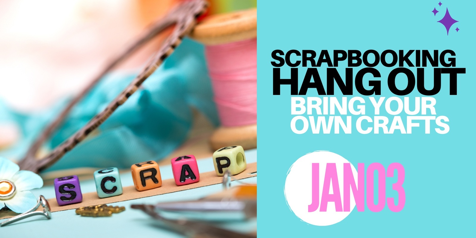 Banner image for Scrapbooking Hang Out | Hosted by Disney Girl Gang