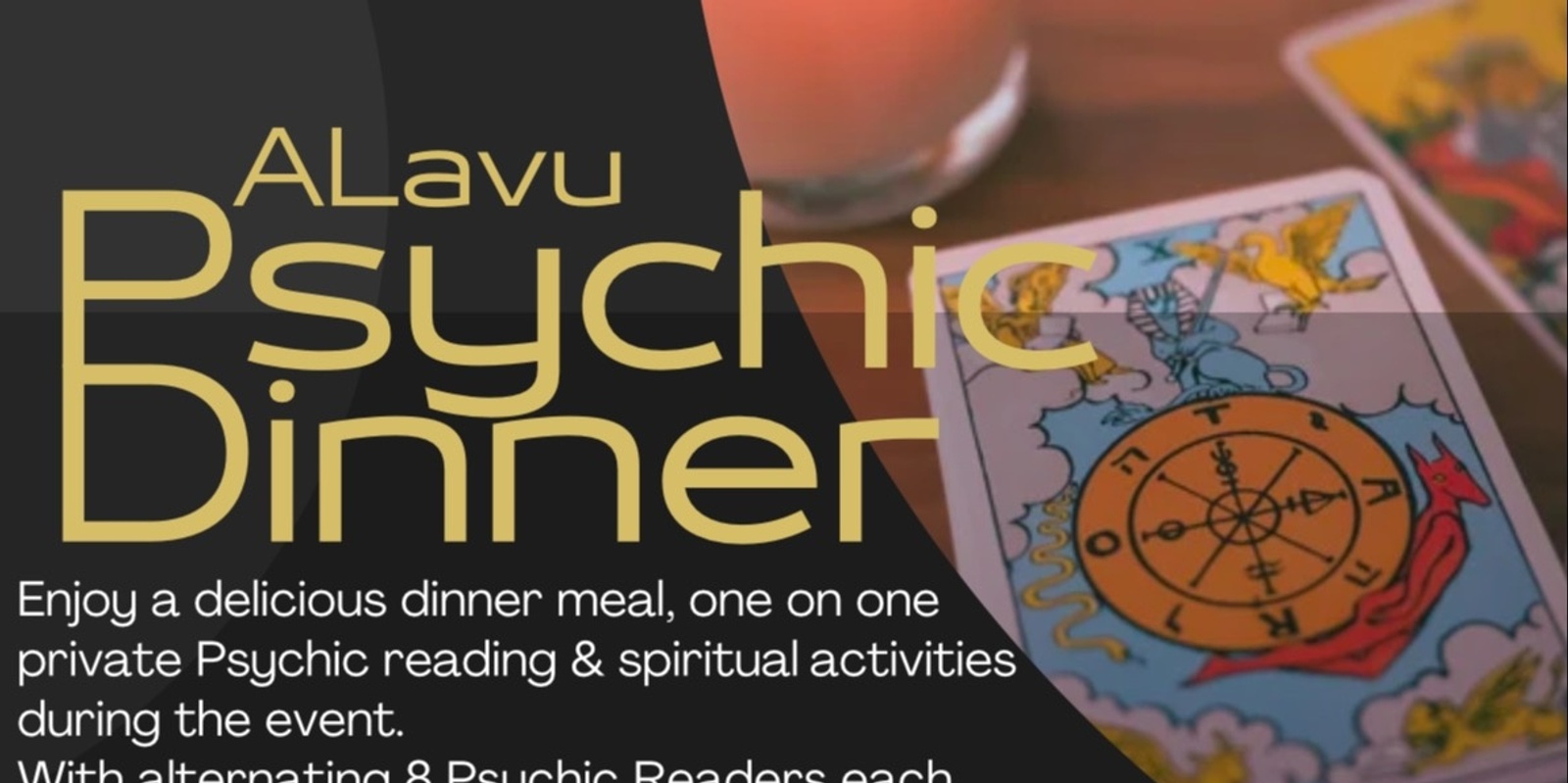 Banner image for Psychic Dinner @Seaford hotel 14th Jan