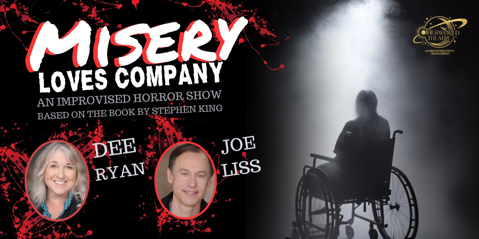 Banner image for MISERY LOVES COMPANY: an improvised horror show