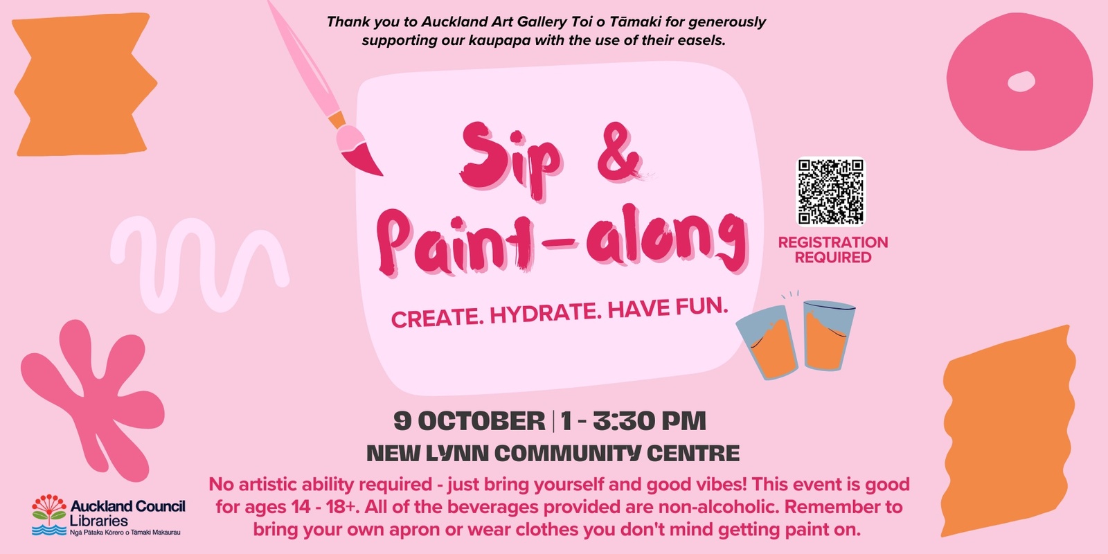 Banner image for Sip & Paint-along