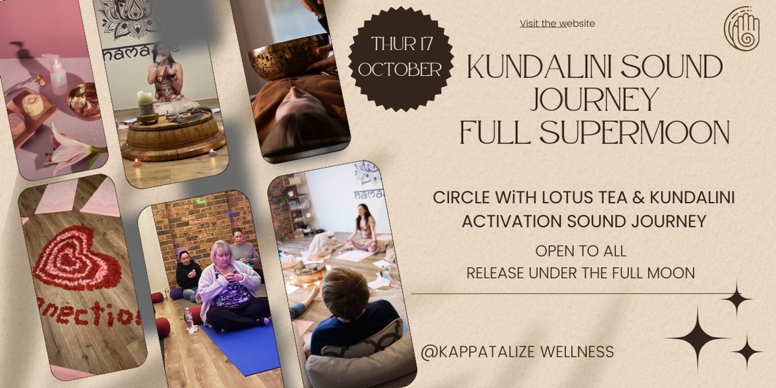 Banner image for Kundalini  Breath &  Sound Journey for Full Moon