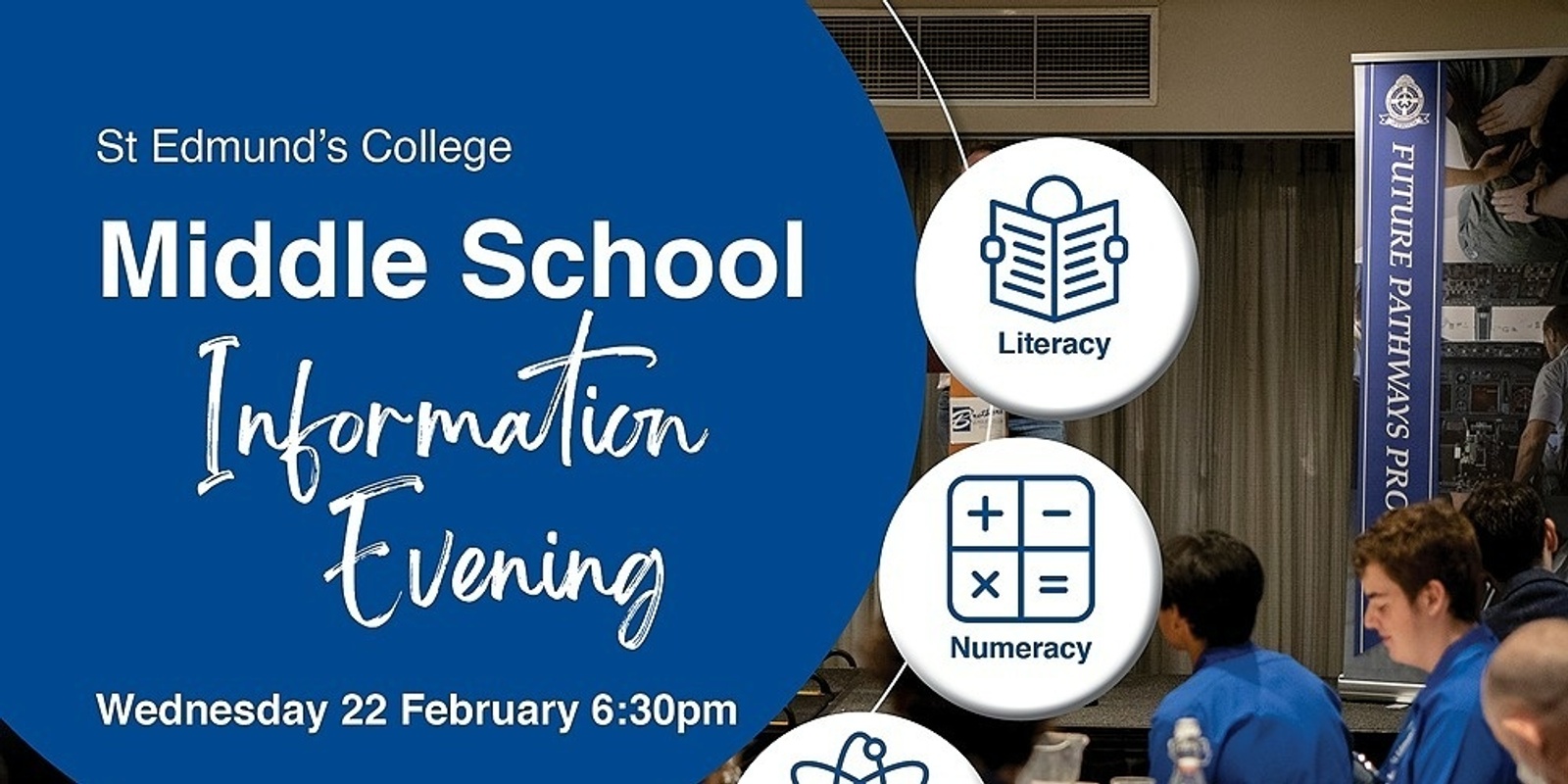 Banner image for Middle School Information Evening 