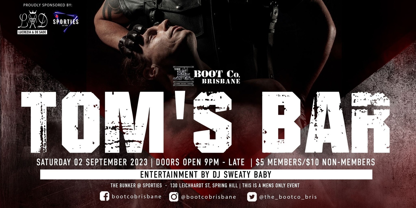 Banner image for BootCo Presents: Tom's Bar