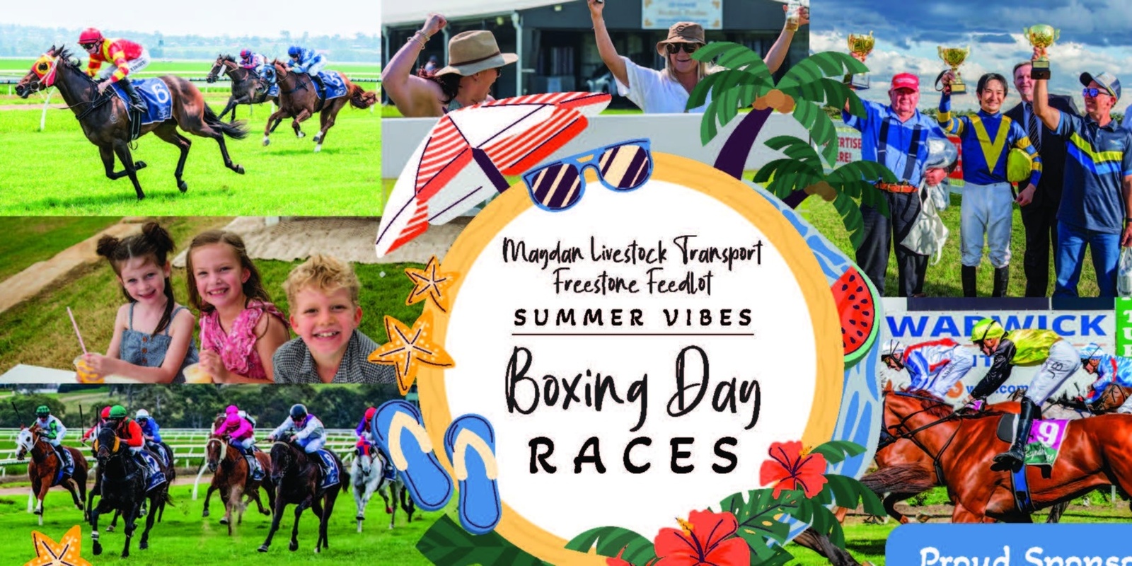 Banner image for Maydan Livestock Transport/Freestone Feedlot Summer Vibes Boxing Day Races