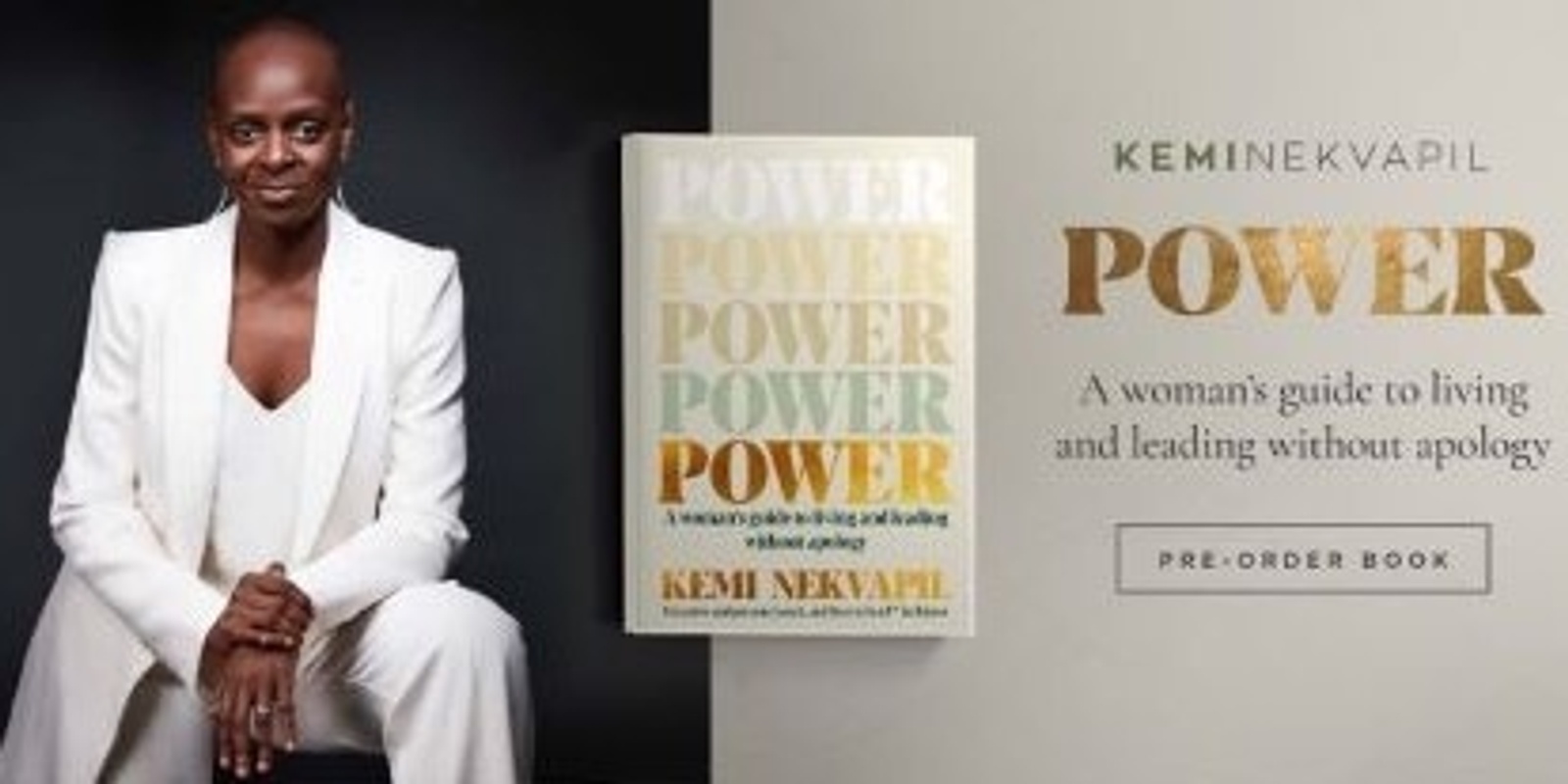 Banner image for POWER Book Party with Kemi Nekvapil