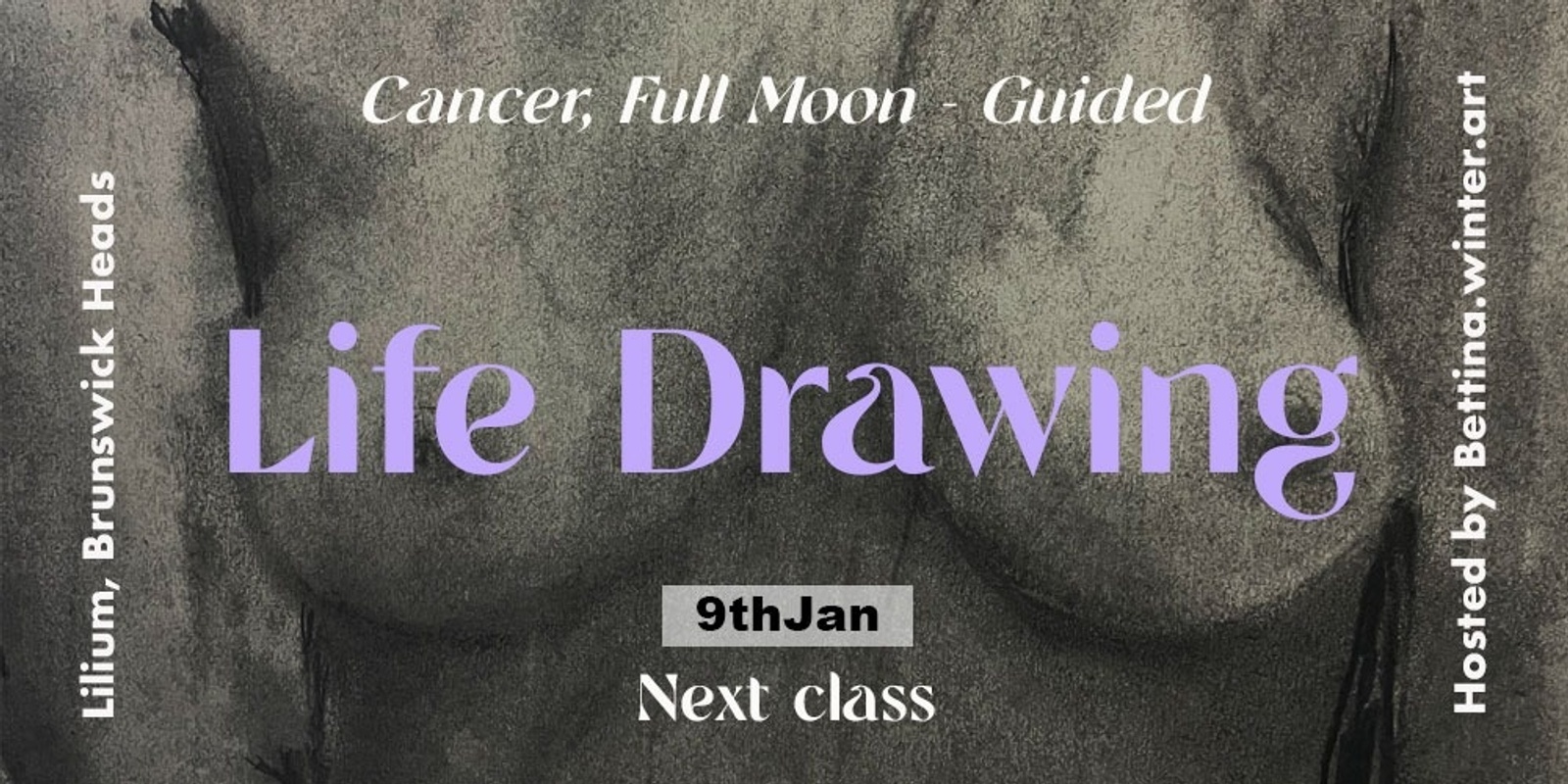 Banner image for Full moon Life drawing Evening 