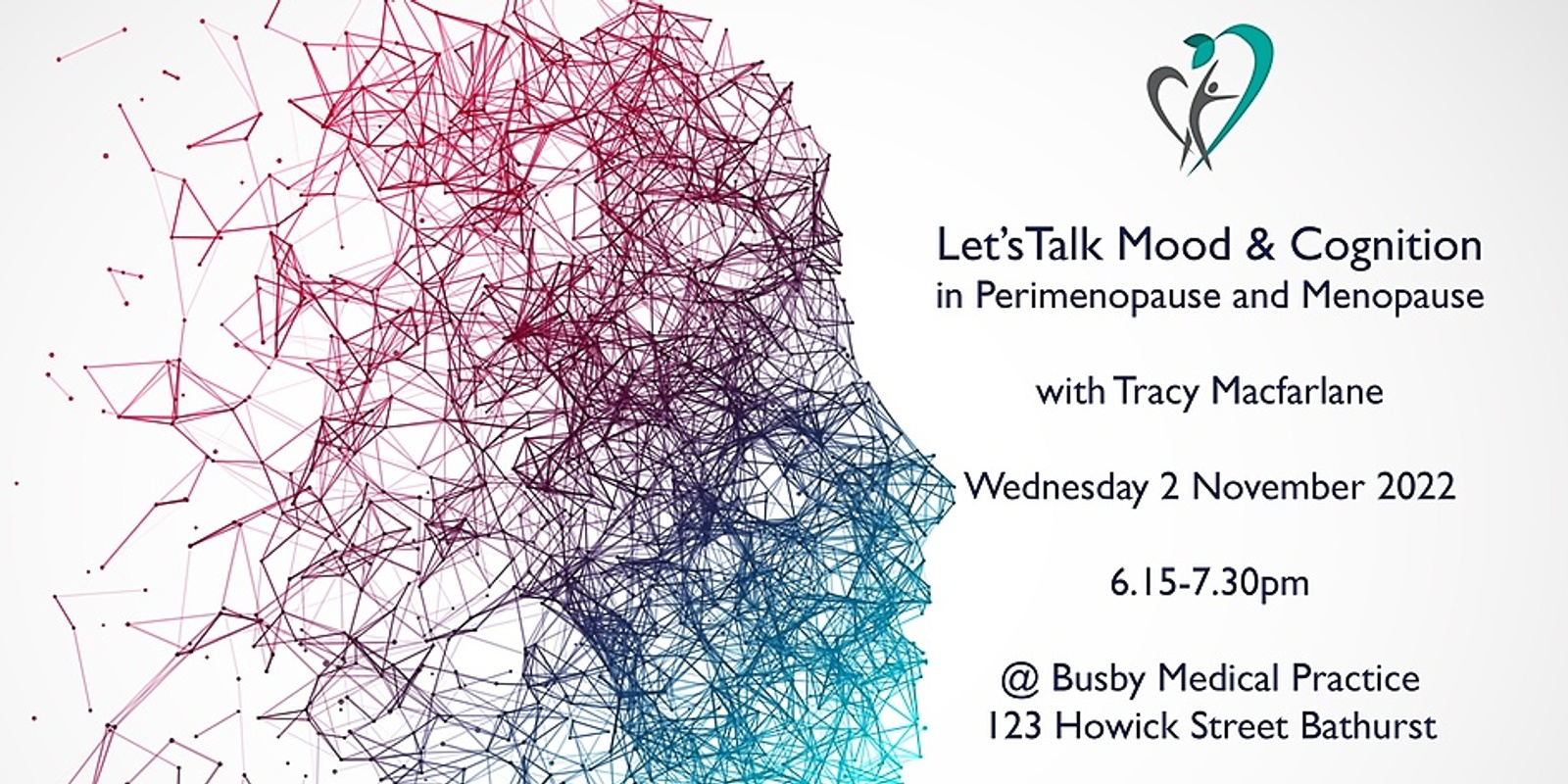 Banner image for Let’sTalk Mood & Cognition in Perimenopause and Menopause with Tracy Macfarlane