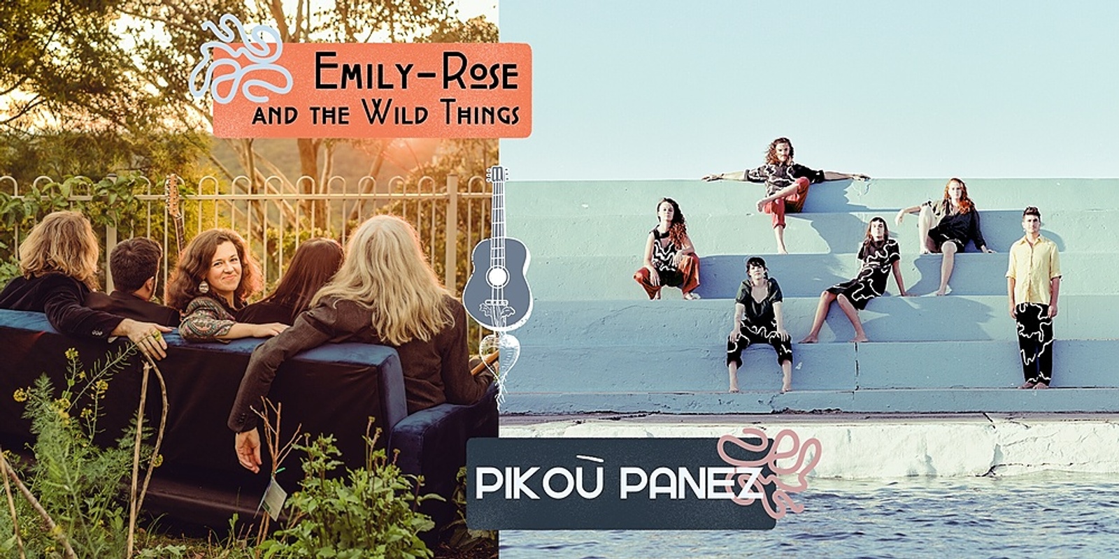 Banner image for Peppermint Grove Sessions: Pikoù Panez & Emily-Rose and the Wild Things