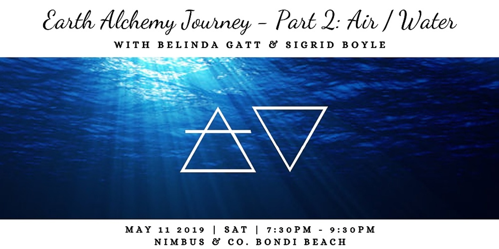 Banner image for Earth Alchemy Journey - Part 2: Air/Water