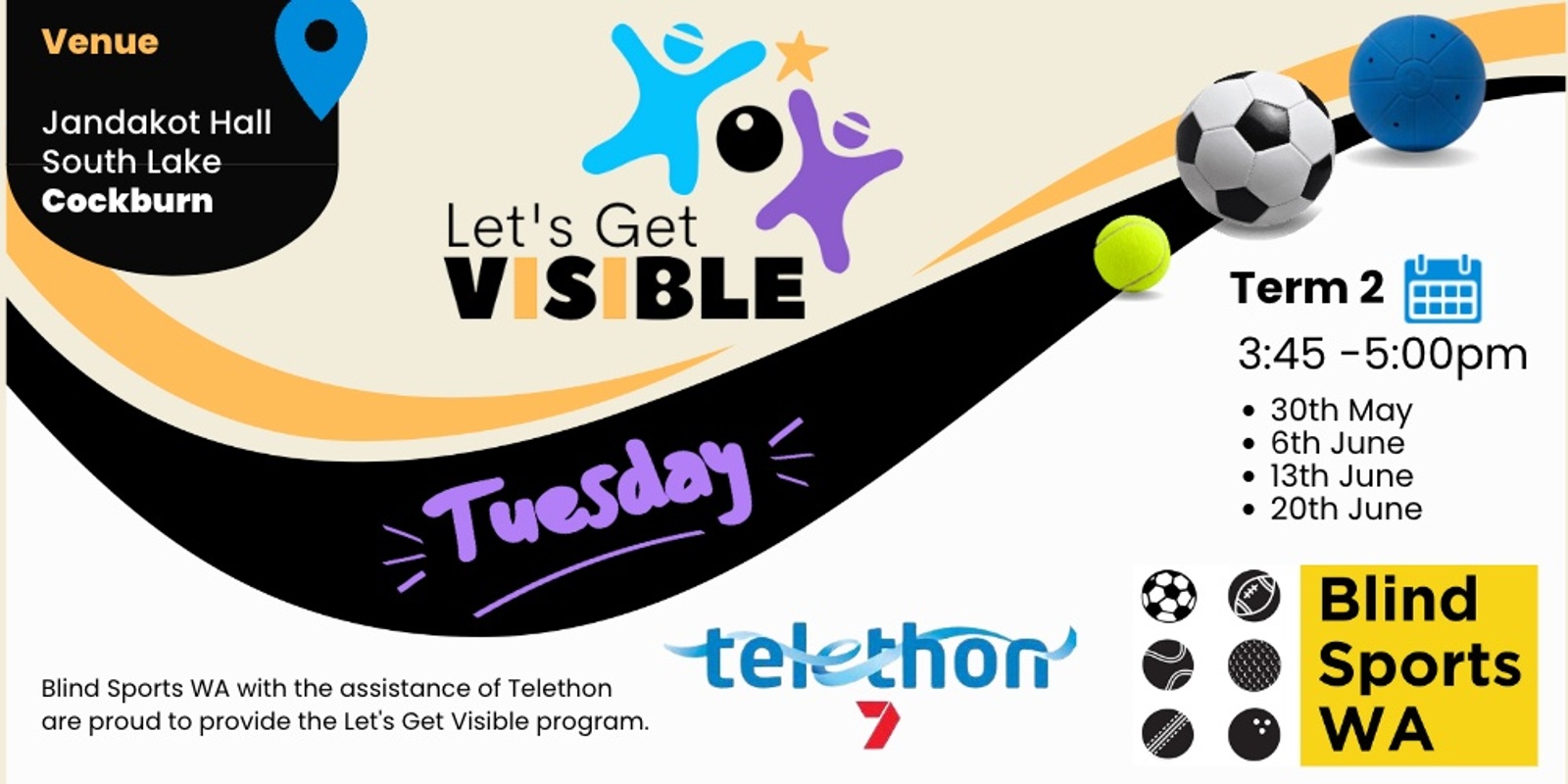 Banner image for Let's Get Visible - Tuesday Sessions: Jandakot Hall