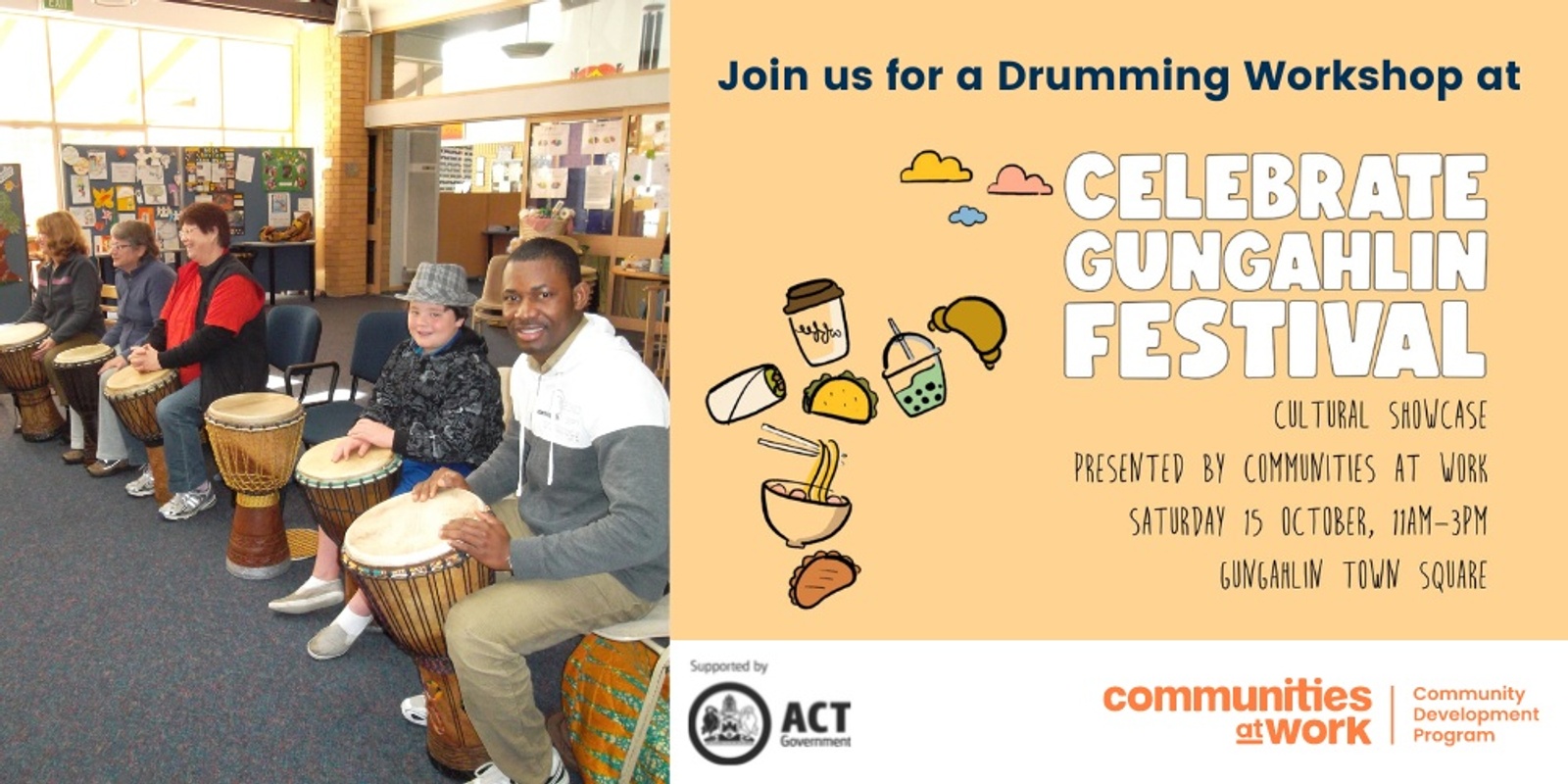 Banner image for African Drumming Workshop