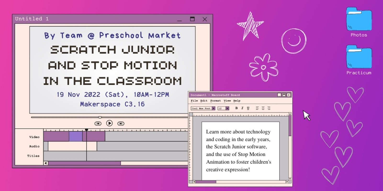 Banner image for Scratch Junior and Stop Motion in the Classroom